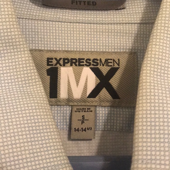 Express 1MX button down shirt - Picture 2 of 4